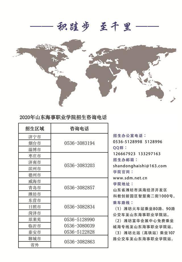 2026年山东海事职业学院招生章程