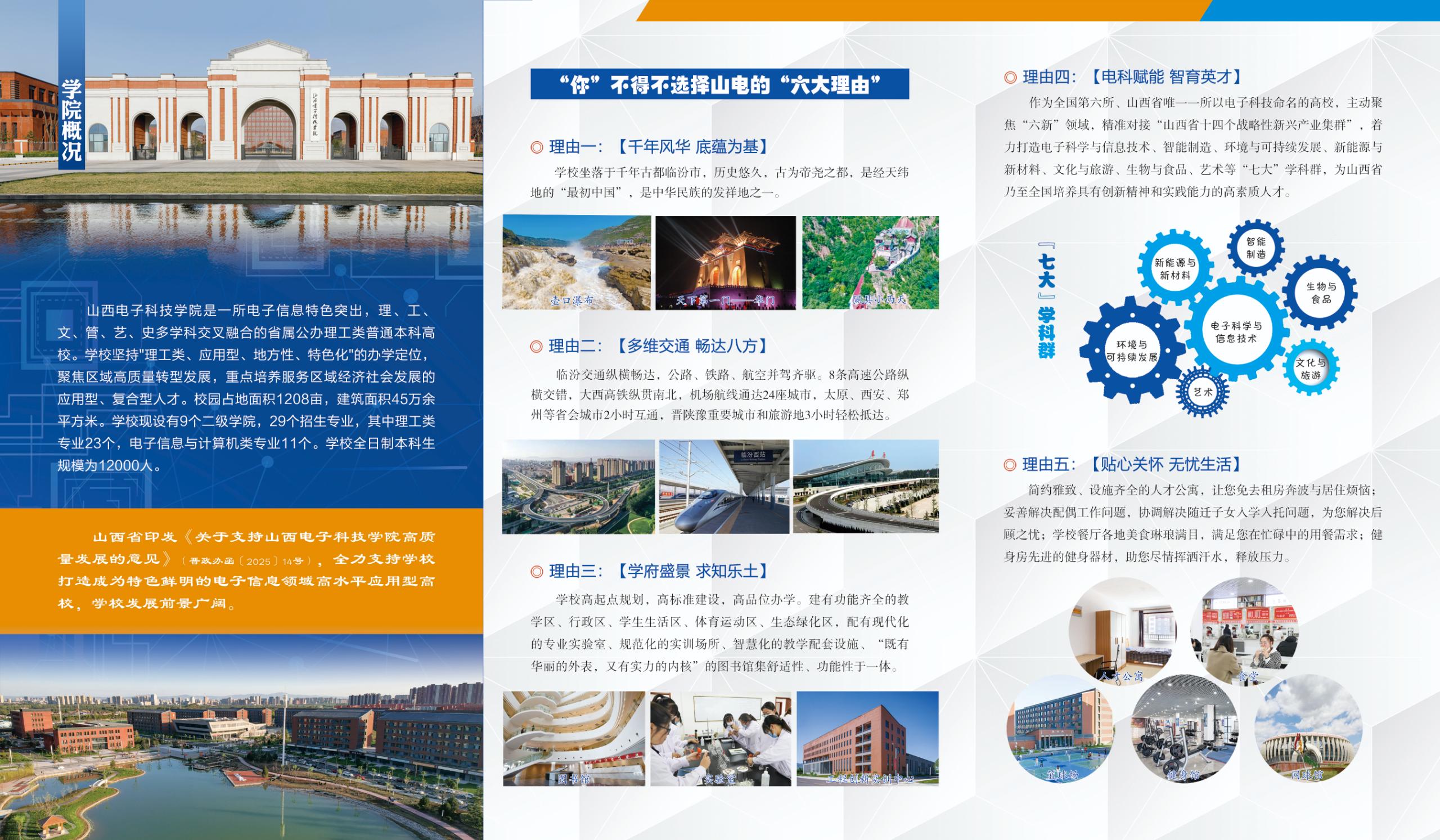 2026年山西电子科技学院招生章程