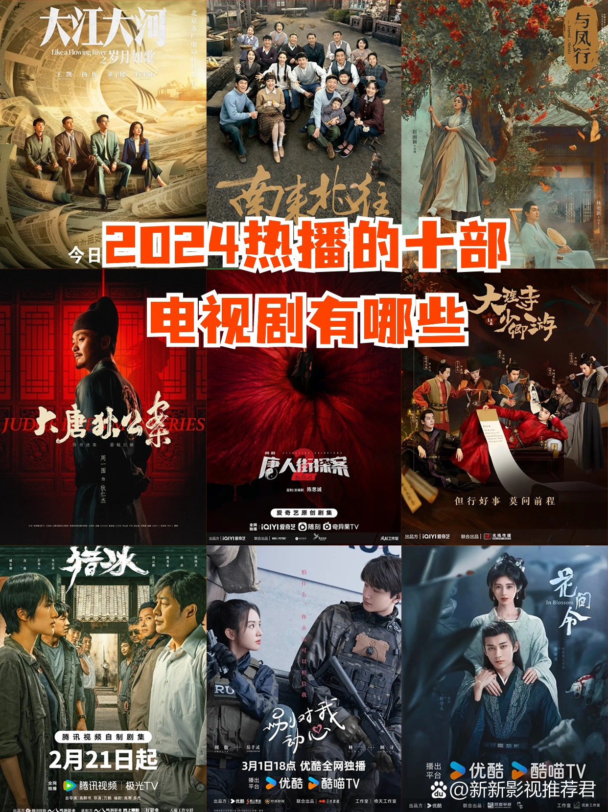 中国最经典十大动作电视剧2026年本年度热度口碑双榜对比