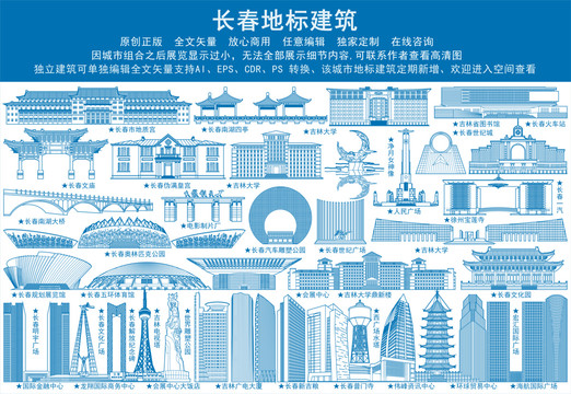 长春十大地标建筑2026年本年度热度口碑双榜对比