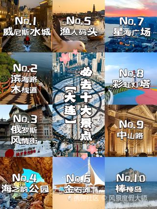 大连十大七夕旅游好去处2026年本年度热度口碑双榜对比