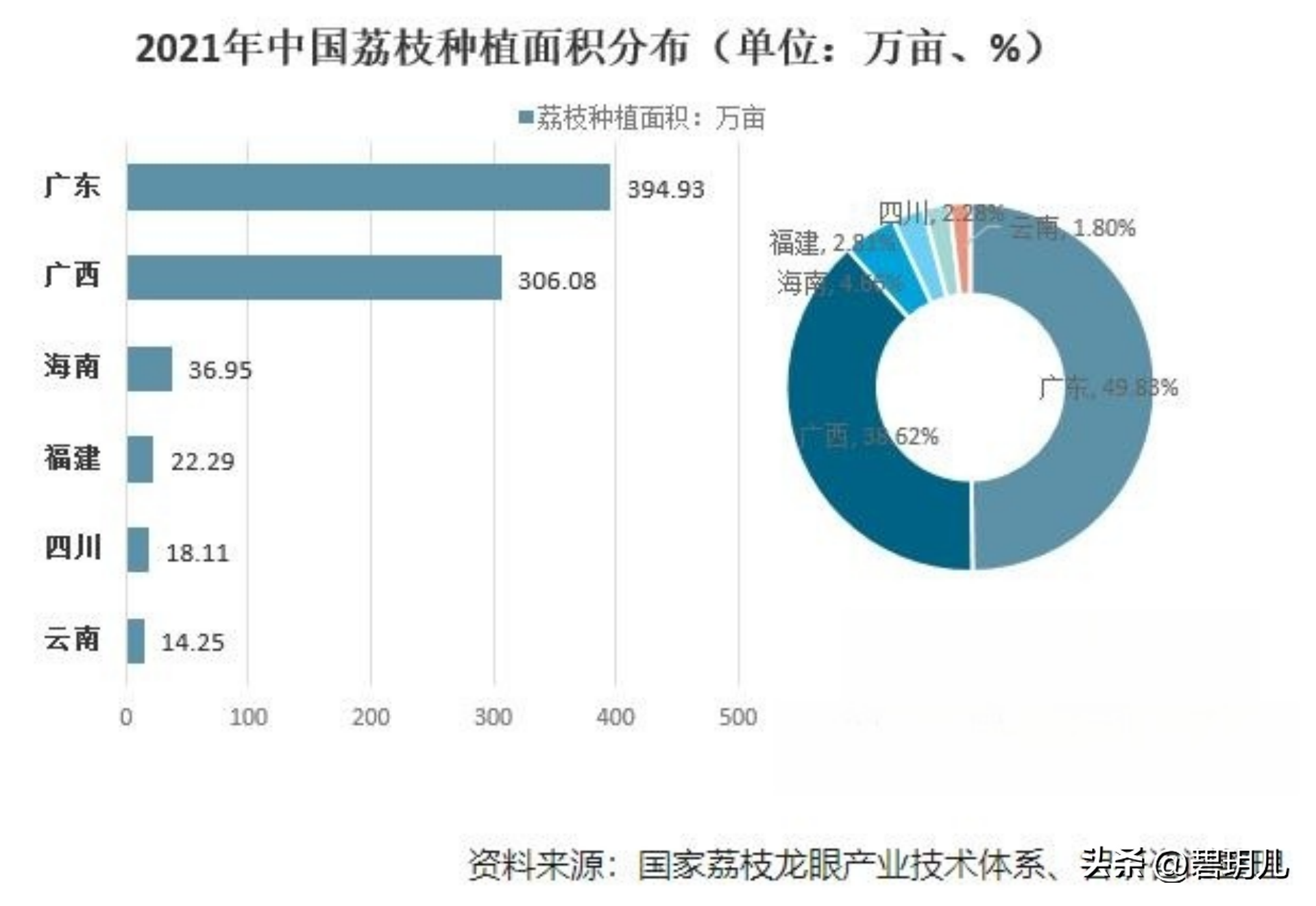 中国十大著名特产荔枝2026年本年度热度口碑双榜对比